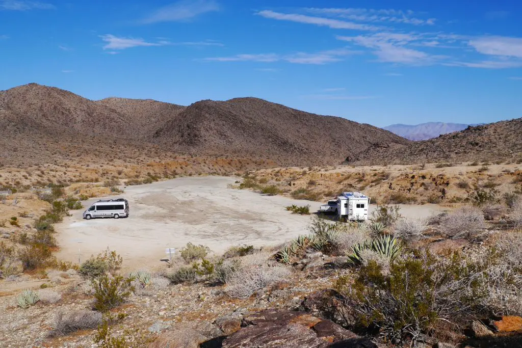 Yaqui Pass Primitive Campground