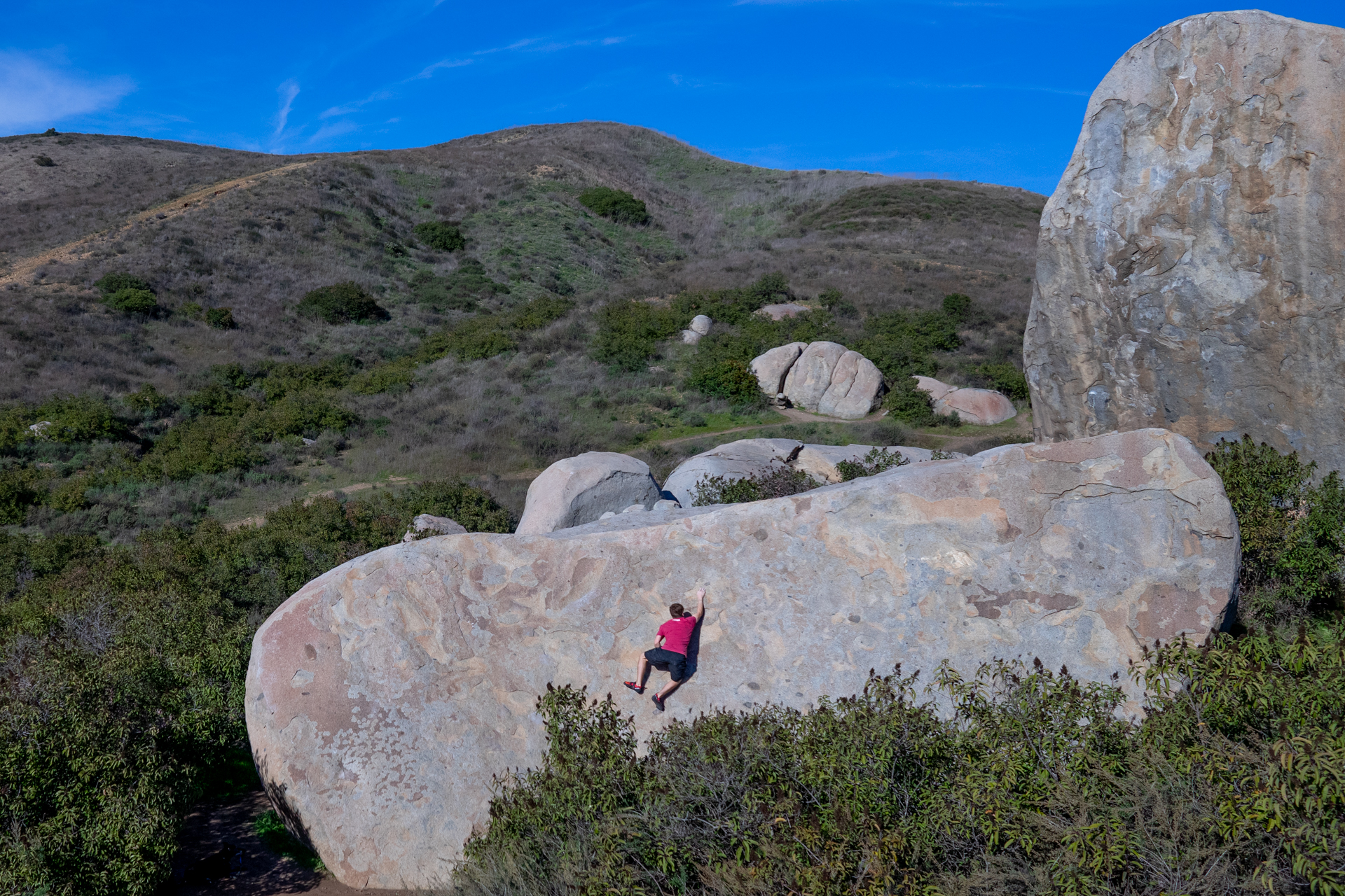 Santee Boulders Climbing Area