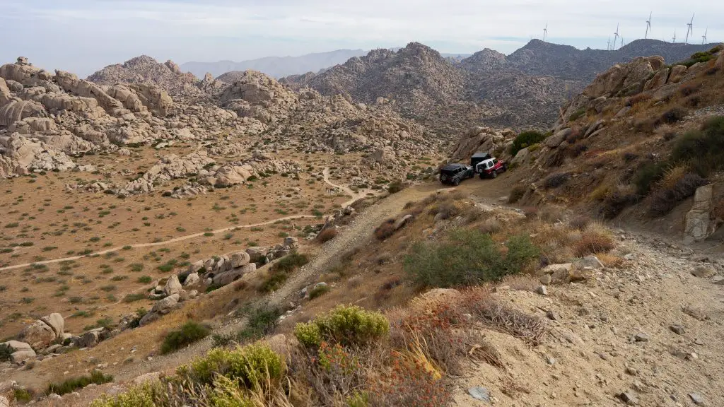 Elliots Mine Trail Jeeps