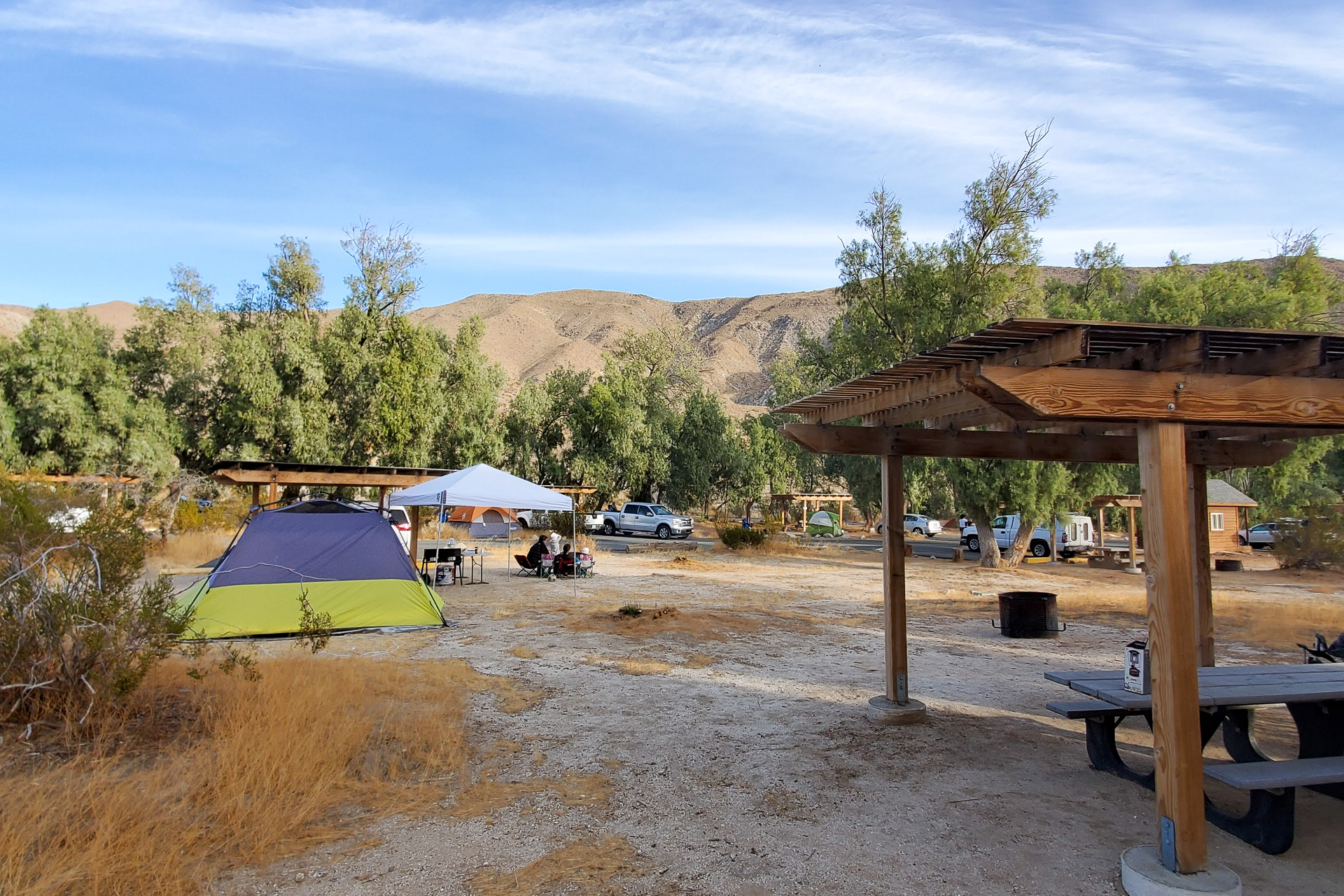 tamarisk grove tent site