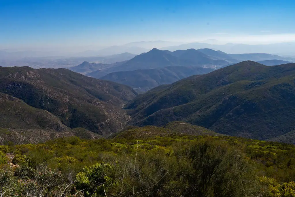 Otay Mountain Truck Trail Mexico View