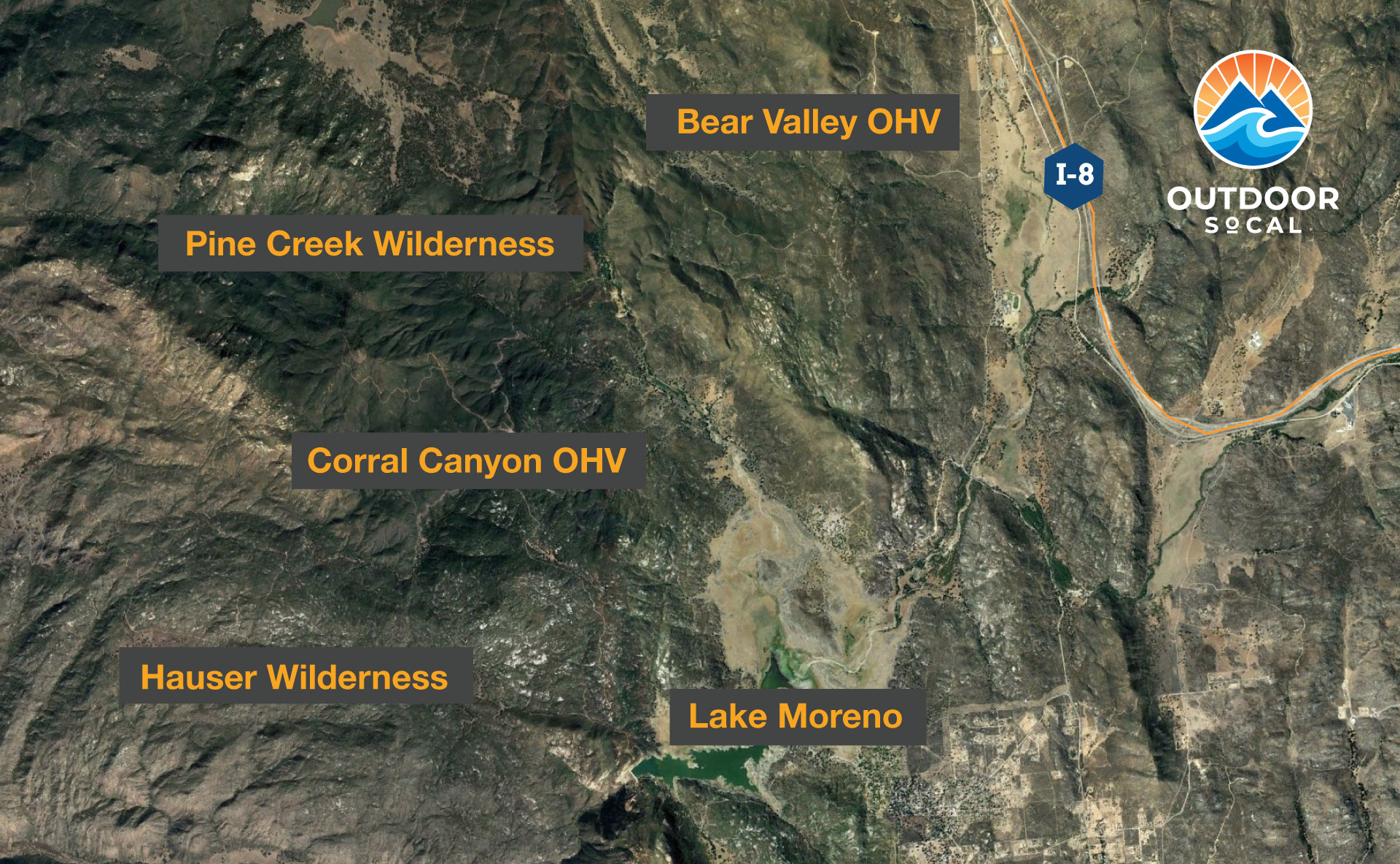 Corral Canyon OHV OffRoad Trails Guide [2024]