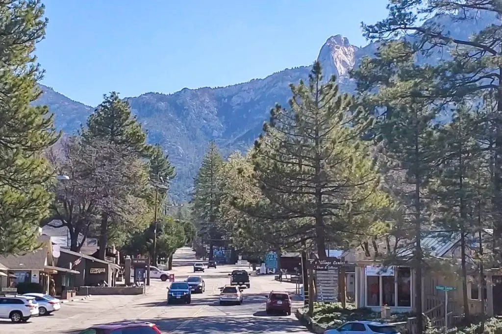 Idyllwild Town and Mountains