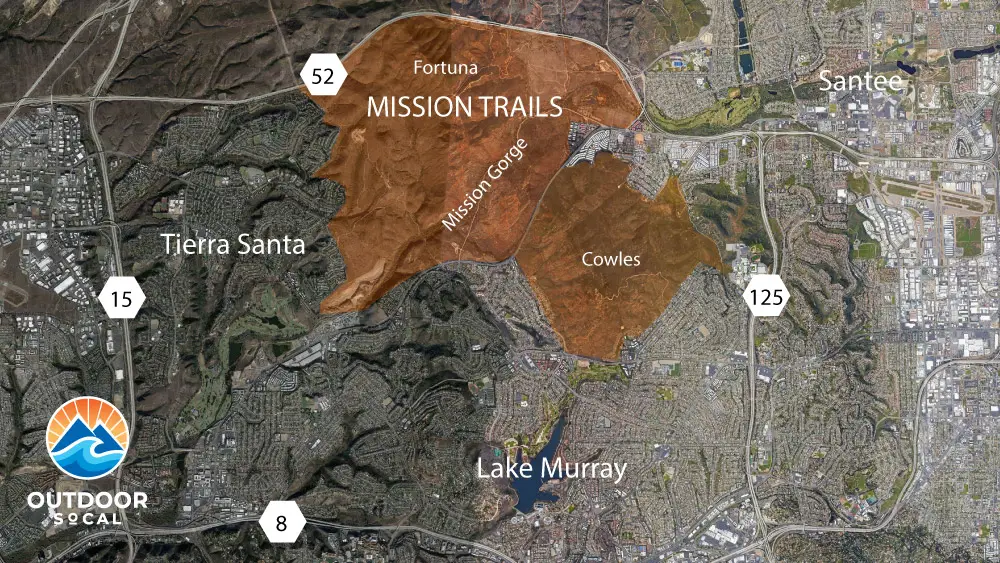 Mission Trails Map