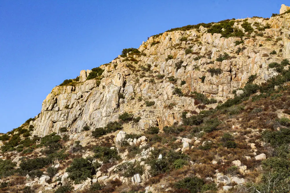 Mission Trails Rock Climbing