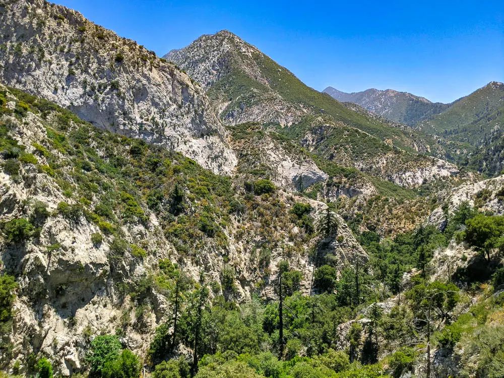 Switzer Falls Mountains