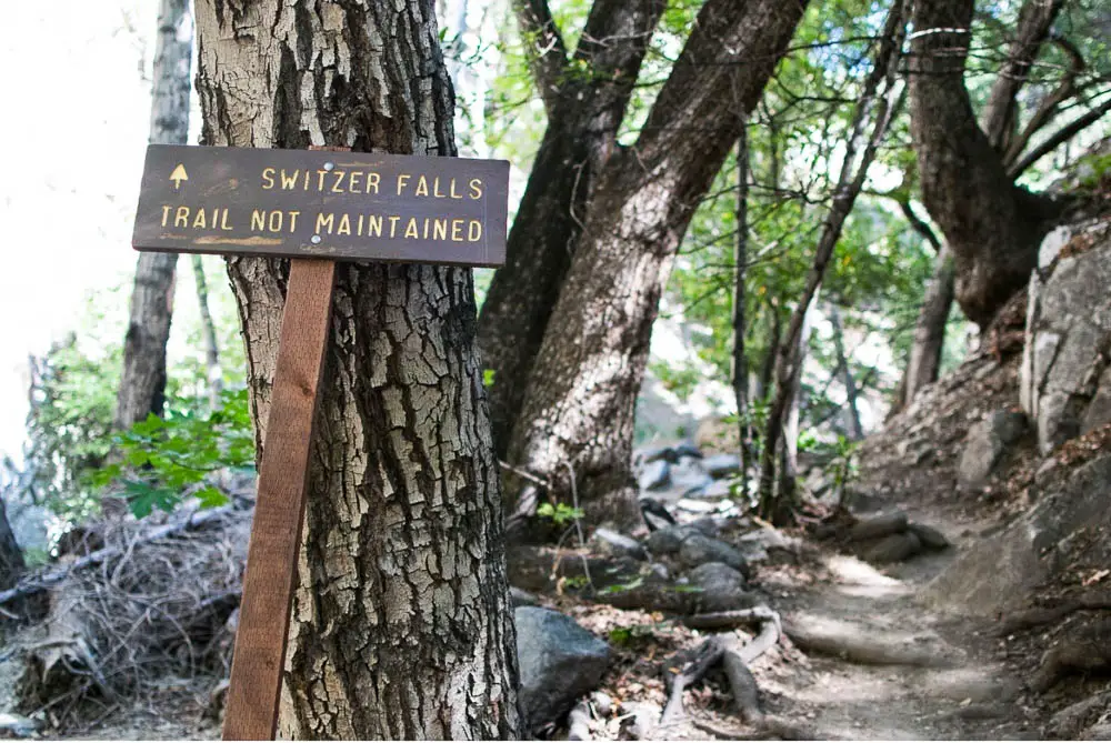 Switzer Falls Trailhead