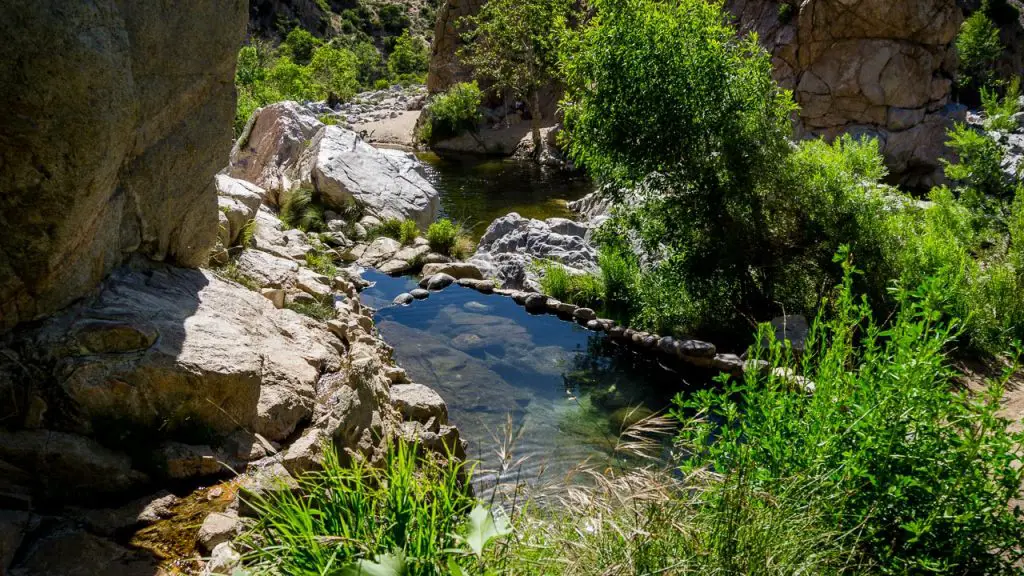 Deep Creek Hot Spring pool