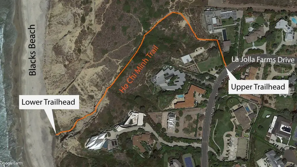 Ho Chi Min Trail Map
