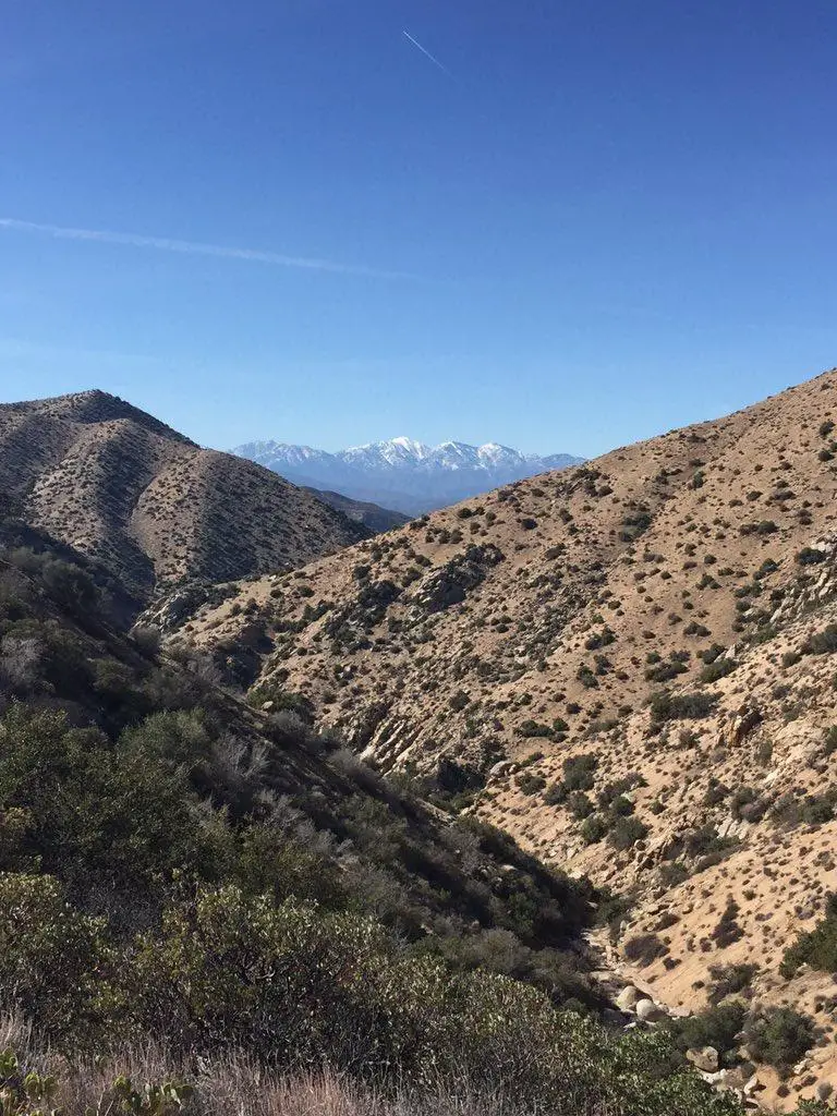 Deep Creek Hot Spring Trail view