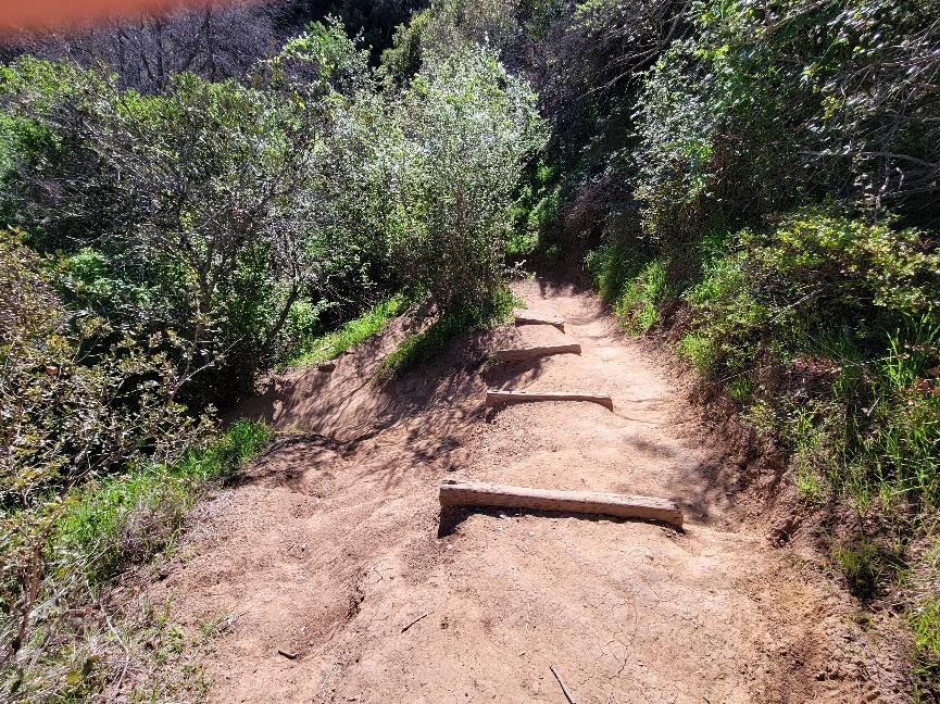 Fryman Canyon Trail stairs