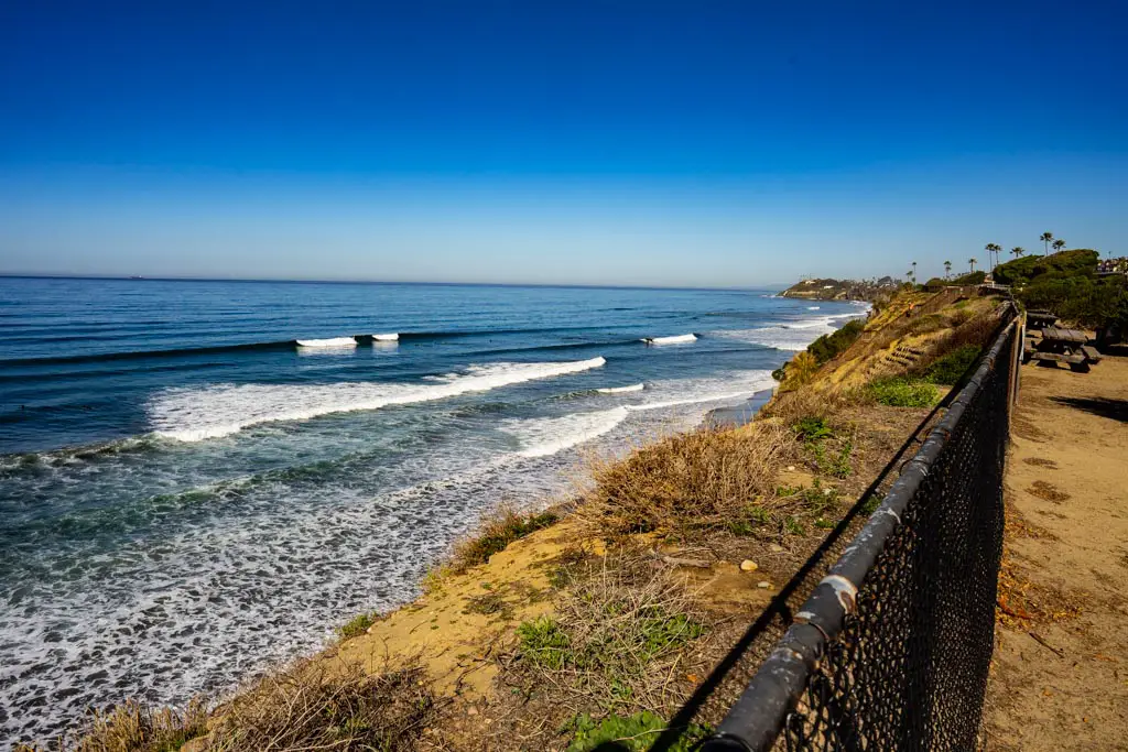 San Elijo State Beach Campground view