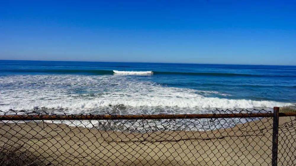 San Elijo surf break