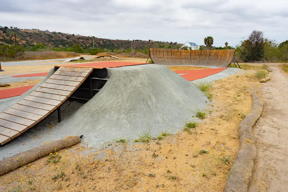 Greg Cox Bike Park jump