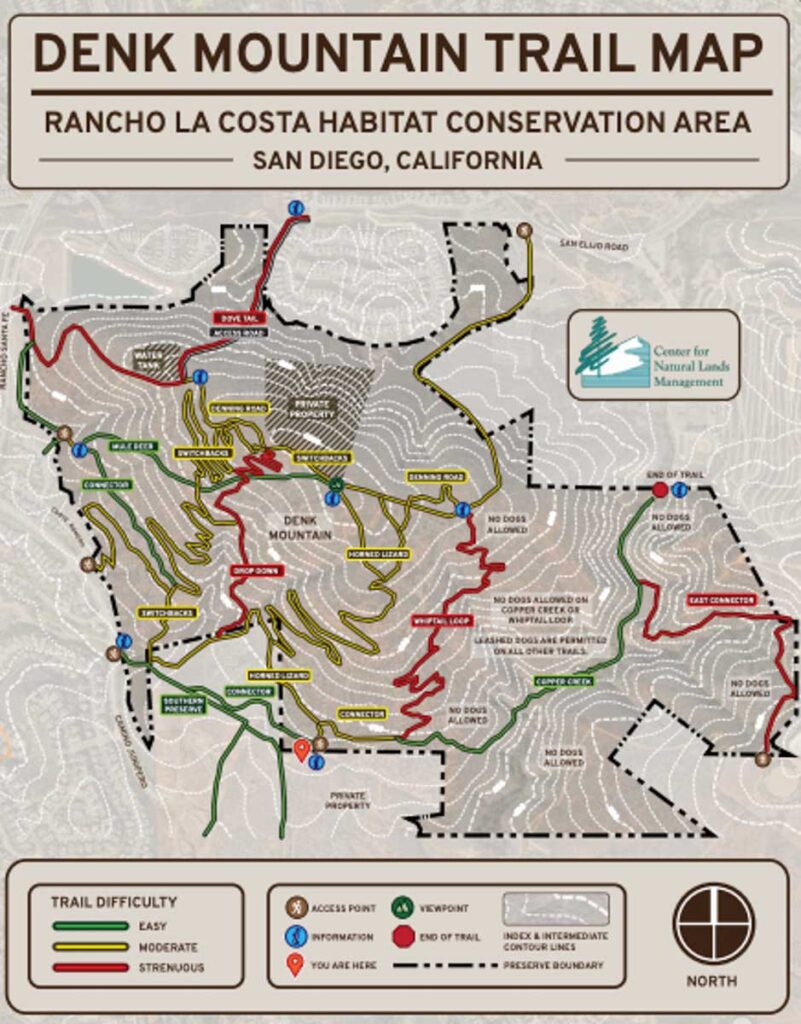 La Costa Preserve Trail Map