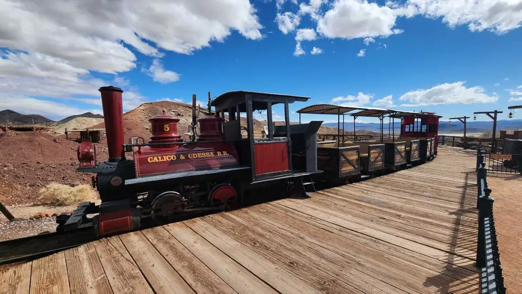 Calico Ghost Town Train