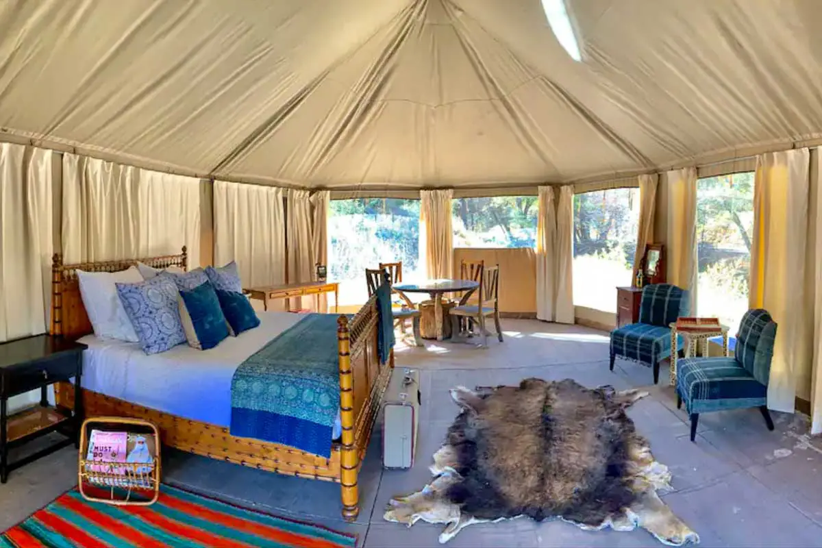 Ojai Glamping Yurt Rancho Grande