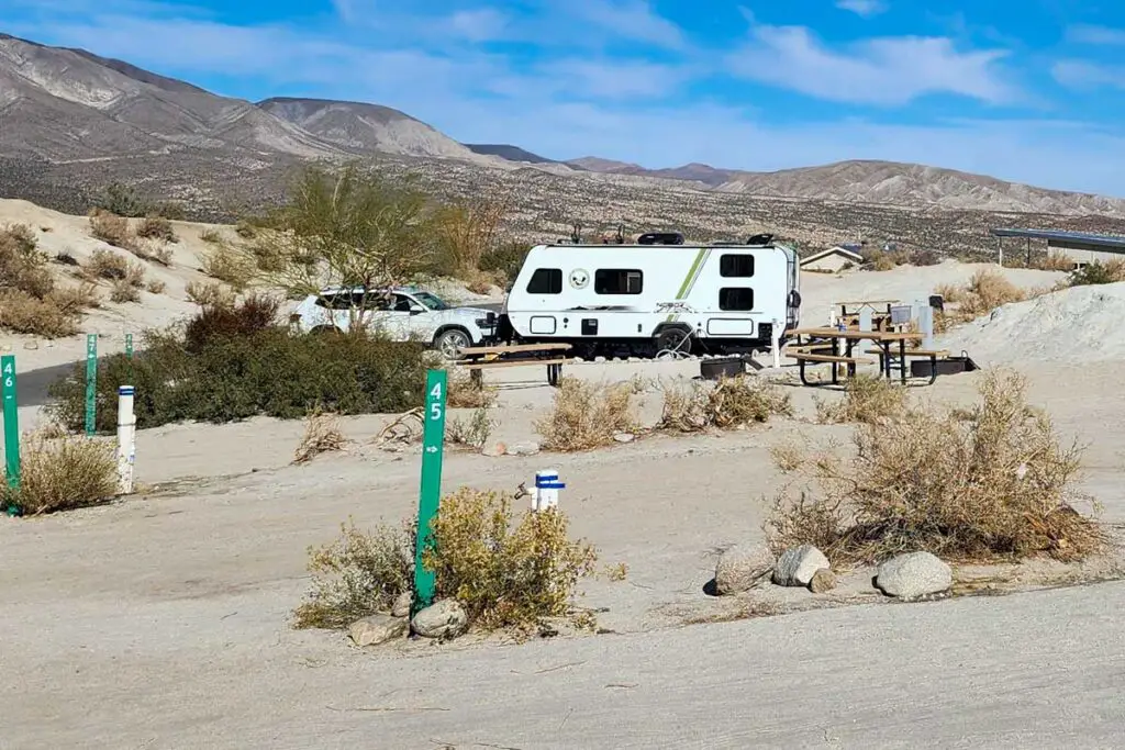 Agua Caliente Campground Camper Trailer