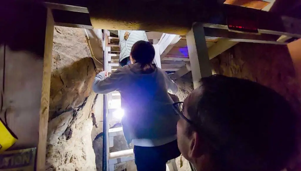 Stairs in Eagle Mine