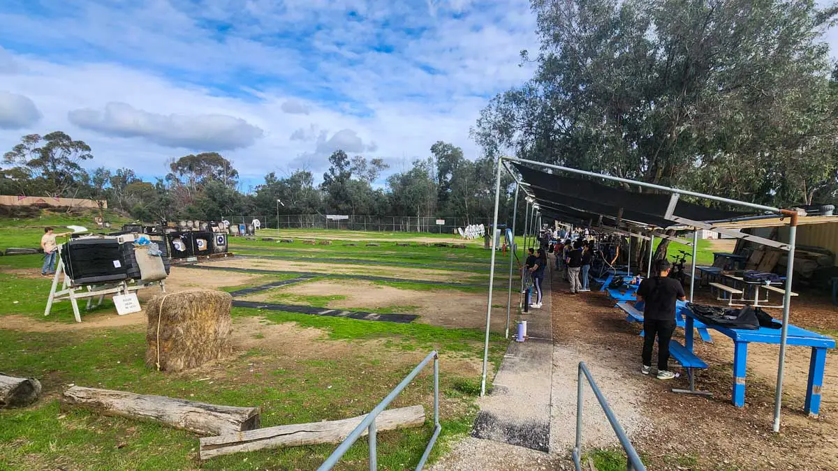 Morley Field Archery Range in Balboa Park Outdoor SoCal