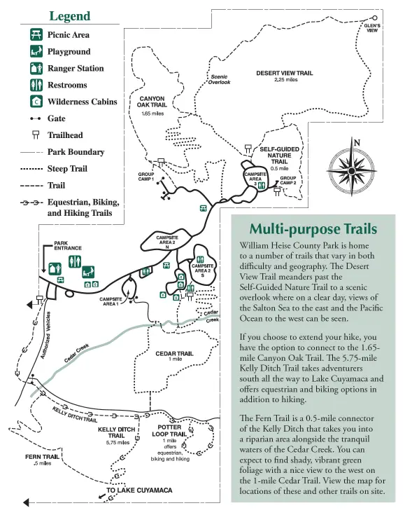 William Heise County Park Map