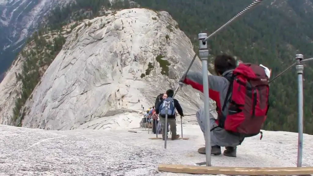 Yosemite Half Dome Cables
