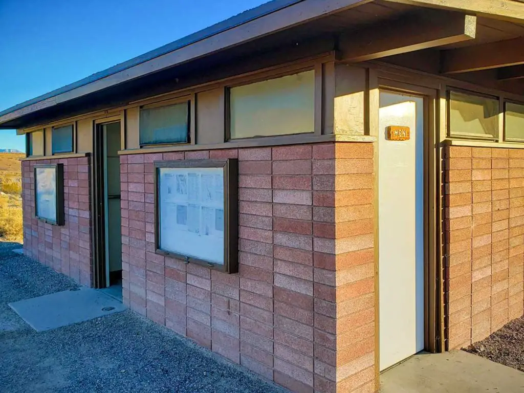 Mesquite Spring Campground Bathroom