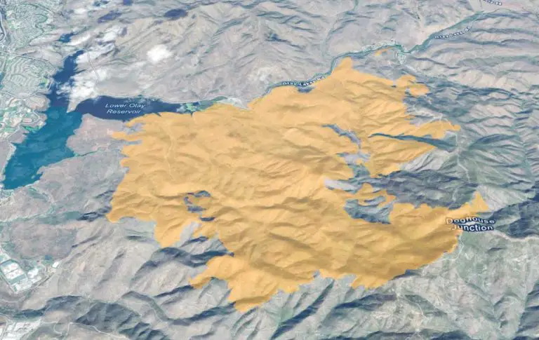 Wildfire Burns Large Swath of Otay Mountain Wilderness