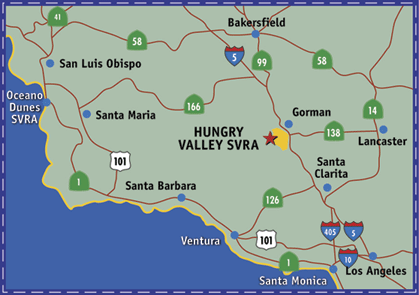Hungry Valley Location