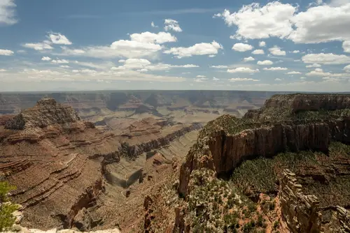 North Rim of the Grand Canyon view